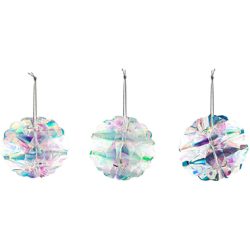RICO DESIGN Wabenpapier 7cm 99001.69.03 irisierend 3 Stück