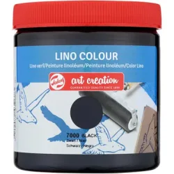 TALENS Linoldruckfarbe 250ml 443670000 schwarz 7000