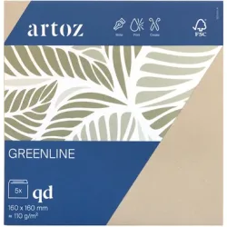 ARTOZ Couverts 1001 160x160mm 19245418-584 118g, desert 5 Stück