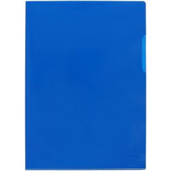 NOVOOO Pro Sichtmappen 140 my A4 400208304 blau, glatt 100 Stück