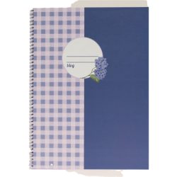 ANCOR Spiralbuch Hardcover A4 130430 Provence Vichy, kariert 80 Bl.