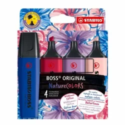 STABILO - Textmarker Set, 4 Stück, Multicolor