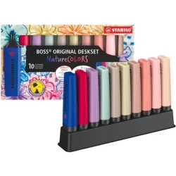 STABILO - Textmarker Set, 10 Stück, Multicolor