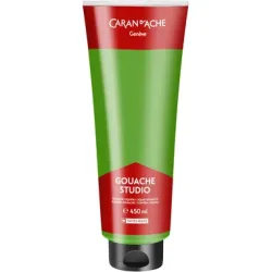 CARAN D'ACHE Deckfarbe Gouache 450ml 2340.720 brillantgrün, Studio