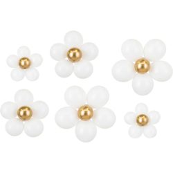 PARTYDECO Ballons-Set 40-50cm KBN1 Blumen 40-teilig