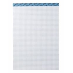 B&Uuml;ROLINE B&uuml;roblock weiss A5 725268 kariert, 70g, 4mm 100 Blatt