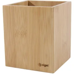 SIGEL Stiftek&ouml;cher Eyestyle SA204 bambus 9.8x9.8cm