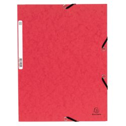 EXACOMPTA Gummibandmappe A4+ 55305E rot manila