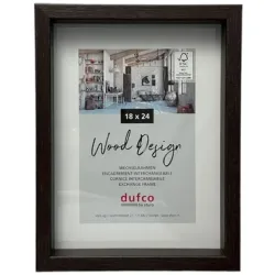 DUFCO Holz-Bilderrahmen 18x24cm 1610.80992 Fuji braun