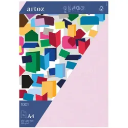 ARTOZ Papier 1001 A4 10779614-483 100g, kirschblüte 5 Blatt