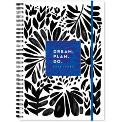 SIMPLEX Schüleragenda Touch 26/27 500432.27 1W/2S 17M Pattern ML 12x16.5cm