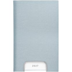 BIELLA Geschäftsagenda Disponent 2027 807401060027U 1T/1S hellblau ML 10.1x16cm