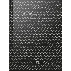 RIDOIDE Taschenagenda Design Line 2027 7013607027.27 1W/2S Waves DE 12x16cm