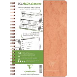 BIELLA Agenda AgeBag undatiert 78239C my Daily 125 Blatt tabak A5