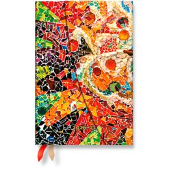 PAPERBLANKS Agenda Gaudis Sonne Mini 26/27 DD1724-1 1W/2S 18M DE HOR HC 9.5x14cm