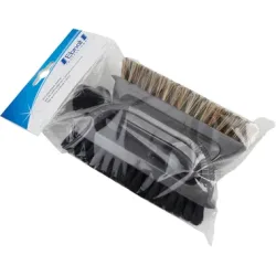 EBNAT Schuhputzset 3-teilig 350192 grau