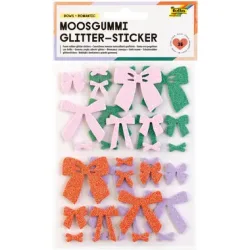 FOLIA Moosgummi Sticker 23780 Bows Romantic 36 Stück