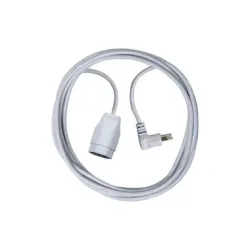 Brennenstuhl 1160262 Strom Verlängerungskabel Weiß 5 m H05VV-F 3G 1 mm²