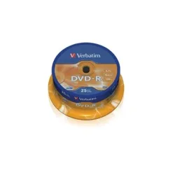 Verbatim DVD-R Spindle Silber 16x 4.7 GB 25 Stück