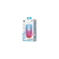 DELTACO, DELTACO Ultralight Gaming Mouse, RGB GAM-144-W Semi-Transparent, WM87,White