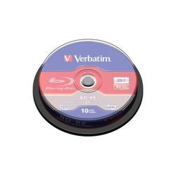 Verbatim - Blu-ray BD-RE 25 GB 10er Spindel 2x, Multicolor, 360X260X20MM