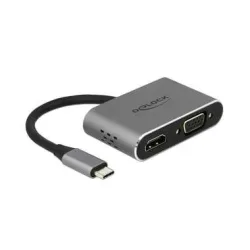DeLock - Dockingstation USB 3.1 Typ-C - PD 87W, Grau