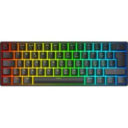 DELTACO Mechanical Keyboard DK470 GAM-175-CH Hot-Swap,KTT Switches,Black