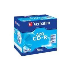 Verbatim CD-R AZO Crystal 52x 700 MB 10 Stück