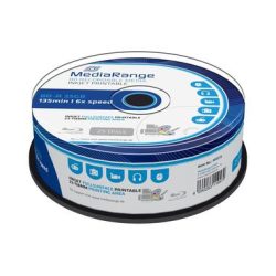MediaRange - BD-R Spindel, Weiss