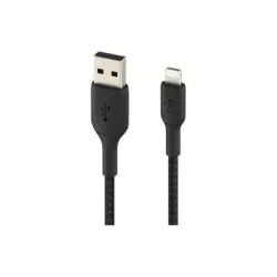 Belkin - USB /Lightning Nylonkabel Belkin Schwarz, One Size