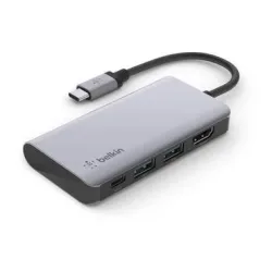 Belkin USB-C® Dockingstation AVC006btSGY Passend für Marke Dockingstations: Universal USB-C® Power Delivery