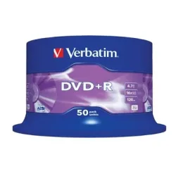 Verbatim DVD+R Spindle 16x 4.7 GB 50 Stück