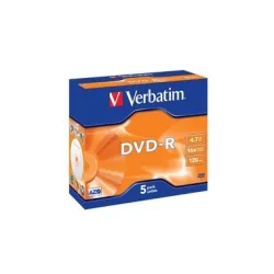 VERBATIM DVD-R - Rohling 16x. 5 Stk