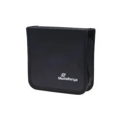 MediaRange - CD-Tasche, Schwarz