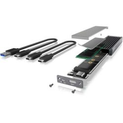 ICY BOX External case M.2NVMe & SATA IB-1817MC-C31 SSD mit USB-C 10GBit/s