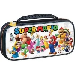 NACON Nintendo Switch Deluxe Travel Case - Super Mario + Friends Hartschalentasche (Mehrfarbig)