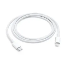 Apple - USB-C to Lightning Cable (1m), USB-C Lade/Sync-Kabel, Weiss, 1 Monat