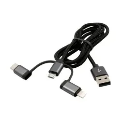 Exsys USB-Ladekabel EX-K1403-2 USB-A - USB-C 1 m