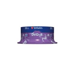 Verbatim 43500 DVD+R Rohling 4.7 GB 25 St. Spindel