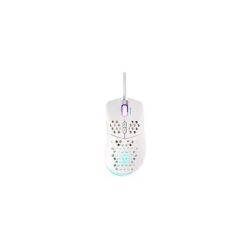 DELTACO Lightweight Gaming Mouse,RGB GAM-108-W White, WM75