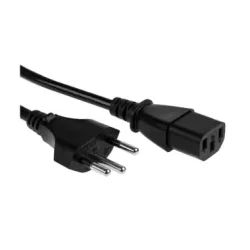 FURBER.power Netzkabel C13-T12 1.8 m Schwarz