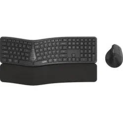 RAPOO 8810M Ergonomic Deskset 13115 Wireless, Grey
