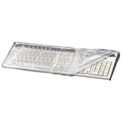hama 00113818 Tastatur-Staubschutzhaube, Transparent