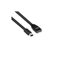 club3D Mini-DisplayPort / DisplayPort Adapterkabel Mini DisplayPort Stecker, DisplayPort Buchse 1.00 m Schwarz CAC-1121