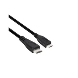 club3D HDMI Anschlusskabel HDMI-Mini-C Stecker, HDMI-A Stecker 1.00 m Schwarz CAC-1350 4K UHD HDMI-Kabel