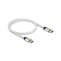 Delock Kabel 8K 60Hz HDMI - HDMI, 0.5 m, Silber