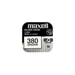 Maxell Europe LTD. Knopfzelle 380 SR936W , 10 Stück