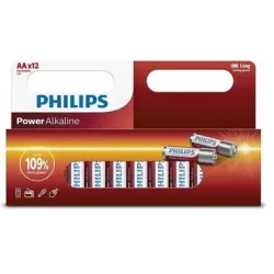 Philips Batterie Power Alkaline AA , 12 Stück