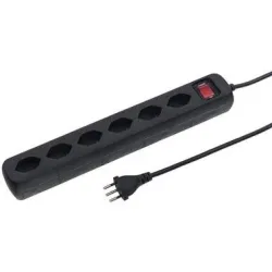 Steba Power Easy Steckdosenleiste Schwarz | 6x Typ 13 | 1.5 m