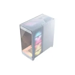 Corsair FRAME 4500X LX RGB Midi-Tower PC-Gehäuse Weiß Seitenfenster, Staubfilter